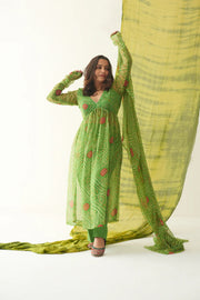 KEERAN BANDHANI SUIT SET