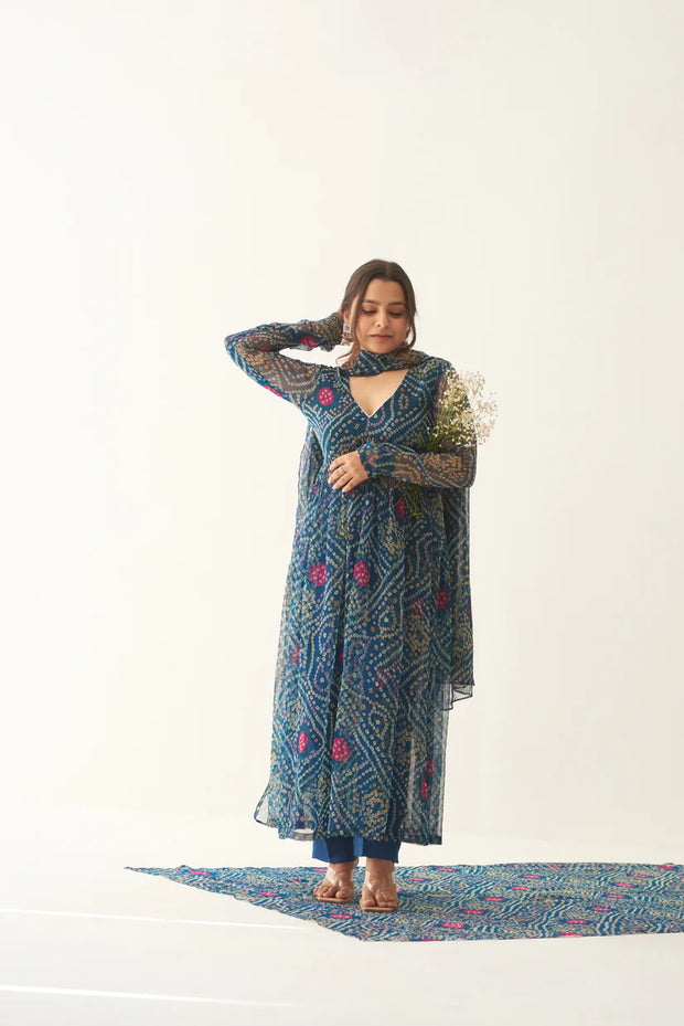 RUHI BANDHANI SUIT SET