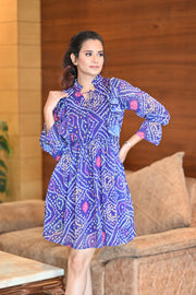 HAZEL BANDHANI DRESS