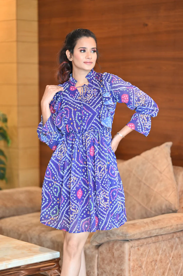 HAZEL BANDHANI DRESS