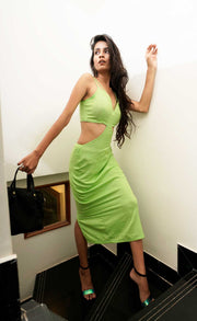 Lime Green Dress