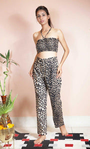 LEOPARD PRINT CO-ORD SET - Piirona